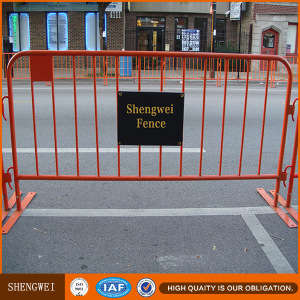 Colored Powder Coated Crowd Control Barrier