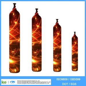 2016 Hot Sale 40L High Pressure Seamless Steel CO2 Gas Tank